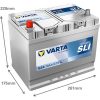   Varta Dynamic SLI - 12v 70ah - autó akkumulátor - bal+ *ázsia