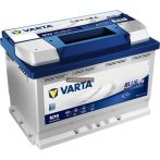 Varta Blue Dynamic EFB 12v 70ah jobb+  autó akkumulátor