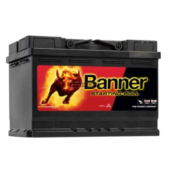 Banner Starting Bull 12V 72Ah jobb+ 650A