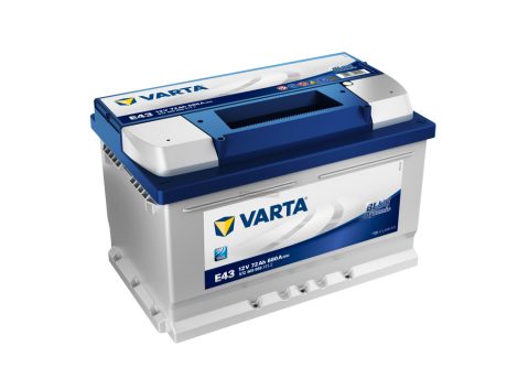 12V 72Ah akkumulátor Varta Blue Dynamic jobb+