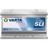   Varta Dynamic SLI - 12v 72ah - autó akkumulátor - jobb+ *alacsony