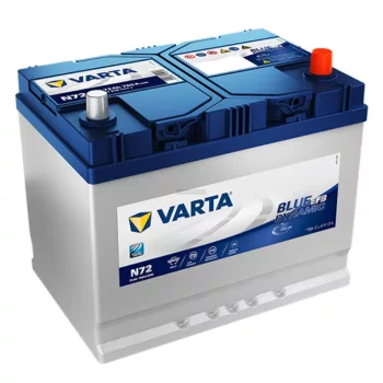   Varta EFB akkumulátor 12V 72Ah/760A D26 ázsiai kivitel jobb+