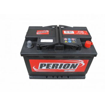 12V 74Ah akkumulátor Perion jobb+