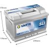   Varta Dynamic SLI - 12v 74ah - autó akkumulátor - jobb+ *alacsony