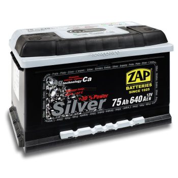 Zap Silver 12V 75Ah jobb+ akkumulátor