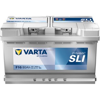 Varta Dynamic SLI - 12v 80ah - autó akkumulátor - jobb+
