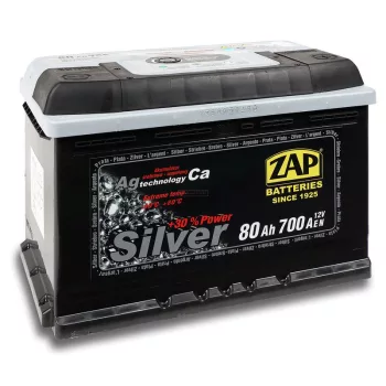 Zap autó akkumulátor 12V 80Ah jobb+