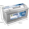 Varta Dynamic SLI - 12v 90ah - autó akkumulátor - jobb+