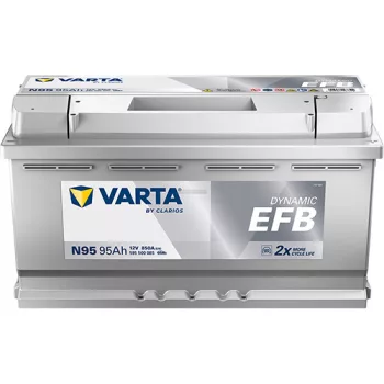 Varta Dynamic EFB - 12v 95ah - autó akkumulátor - jobb+