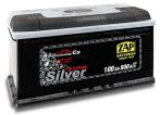 Zap Silver 12V 100Ah jobb+ autó akkumulátor