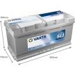 Varta Dynamic SLI - 12v 110ah - autó akkumulátor - jobb+