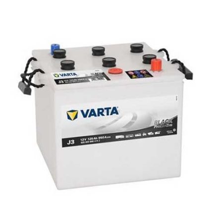 Varta Promotive Black HD J3 teherazró-akkumulátor, 12V 125Ah 720A EU