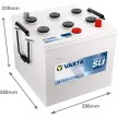 Varta Promotive SLI - 12v 125ah - teherautó akkumulátor