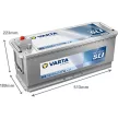 Varta Promotive SLI - 12v 140ah - teherautó akkumulátor *talpas