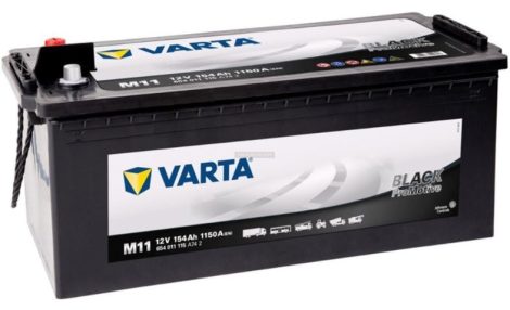 Varta Promotive Black 12v 154ah 1150A  teherautó akkumulátor