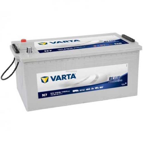 Varta Promotive Blue N7 teherautó-akkumulátor, 12V 215Ah 1150A B+ EU