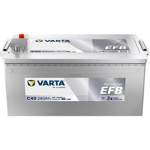 VARTA ProMotive EFB 12 V 240 Ah / 1200 A 