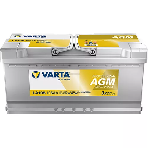 Varta autó akkumulátor 12V 105Ah jobb+