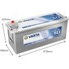 Varta Professional Dual Purpose – 12V 140Ah – meghajtó akkumulátor jobb+