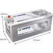 Varta munka akkumulátor 12V 190Ah/1050A jobb+