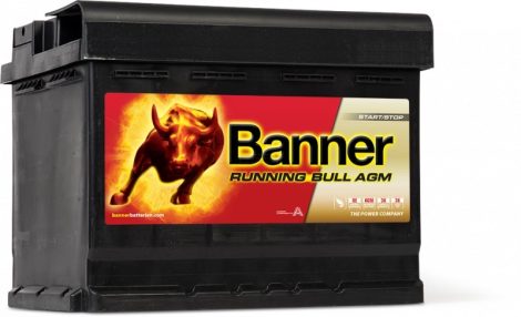 Banner Running Bull 12V 60Ah AGM jobb+