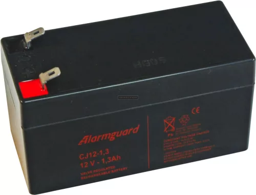 Zselés akkumulátor Alarmguard CJ12-1,3 (12V/1,3Ah)