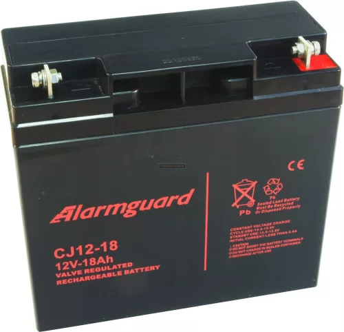 Zselés akkumulátor Alarmguard CJ12-18 (12V/18Ah)