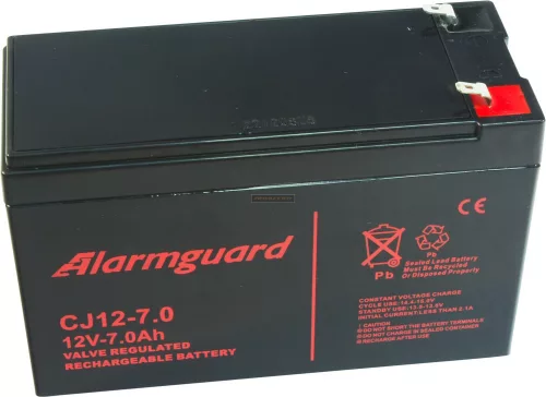 Zselés akkumulátor Alarmguard CJ12-7 (12V/7Ah)