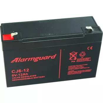 Zselés akkumulátor Alarmguard CJ6-12 (6V/12Ah)