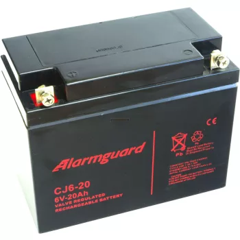 Zselés akkumulátor Alarmguard CJ6-20 (6V/20Ah)