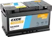Exide Premium EA1050 akkumulátor, 12V 105Ah 850A J+ EU, magas