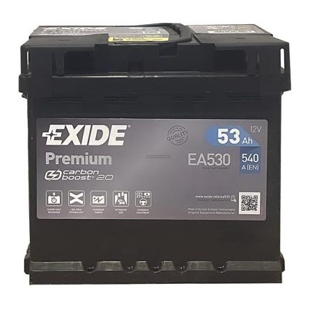 Exide Premium EA530 12V 53Ah autó akk