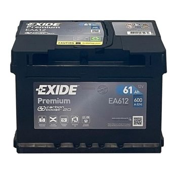 Exide Premium 12V 61Ah jobb + EA612