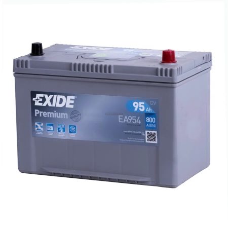 Exide Premium 12V 95Ah 800A jobb+ japán autó akkumulátor