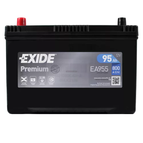Exide Premium 12V 95Ah 800A bal+ autó akkumulátor