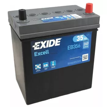Exide Excell akkumulátor, 12V 35Ah 240A J+, japán