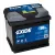Exide Excell EB501 akkumulátor, 12V 50Ah 450A B+ EU, magas