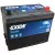 Exide Excell EB704 akkumulátor, 12V 70Ah 540A J+, japán