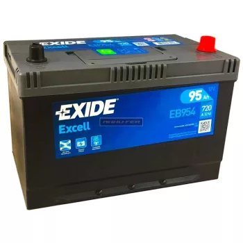   Exide Excell 95Ah 720A Jobb+  japán kivitelű autó akkumulátor