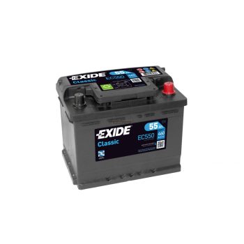 Exide Classic  autó akkumulátor 12V 55Ah jobb+  EC550