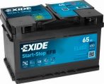 Exide EFB Start Stop akkumulátor 65Ah 650A jobb+