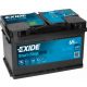 Exide EFB Start Stop akkumulátor 65Ah 650A jobb+