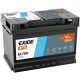 Exide 12V 70Ah Start-Stop akkumulátor EFB jobb+ EL700 760A