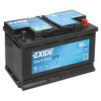Exide 12V 80Ah Start-Stop akkumulátor EFB jobb+ EL800