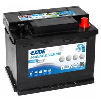 Exide autó akkumulátor 12V 60Ah/680A jobb+