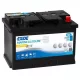 Exide zselés akkumulátor 12V 56Ah jobb+