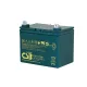 Zselés akkumulátor CSB EVH12390 (12V/39Ah)