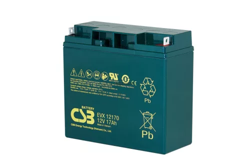 Zselés akkumulátor CSB EVX12170 (12V/17Ah)