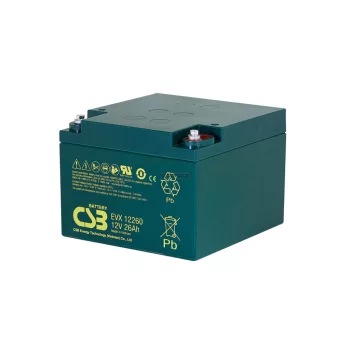 Zselés akkumulátor CSB EVX12260 I (12V/26Ah)