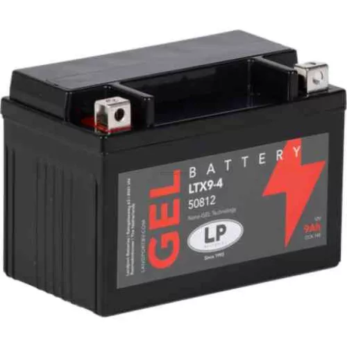 Landport GEL-LTX9-4 motorakkumulátor, 12V 9Ah, 145A